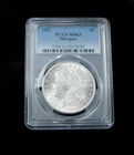 1921 $1 Morgan Silver Dollar - PCGS MS63