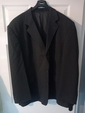 charcoal Black Armani Collezioni suit jacket Great Condition Size Mens Uk Large