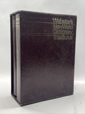 Simon and Schuster Websters NewWorld Dictionary & Thesaurus Second College Ed.