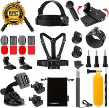 Accessories Kit for AKASO EK5000 EK7000 4K Wifi Action Camera Gopro