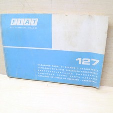 1976 Fiat 127 Bodywork Spare Parts List Catalog Manual Book Guide Body Chassis