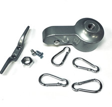 Flag Pole Repair Kit Gray Aluminum Truck Nylo...