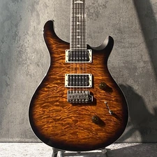 Paul Reed Smith PRS SE Custom 24 Quilt Package-Black Gold Sunburst - #H018736 3.