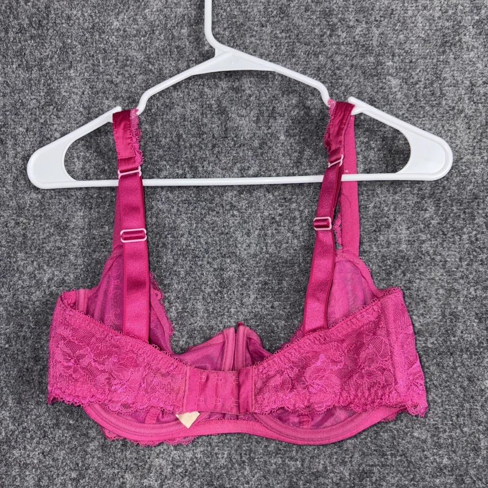 Sujetador Chantelle Chantilly Demi 34DDD Rosa Encaje Con Aros 2805 Foto 2 de 4