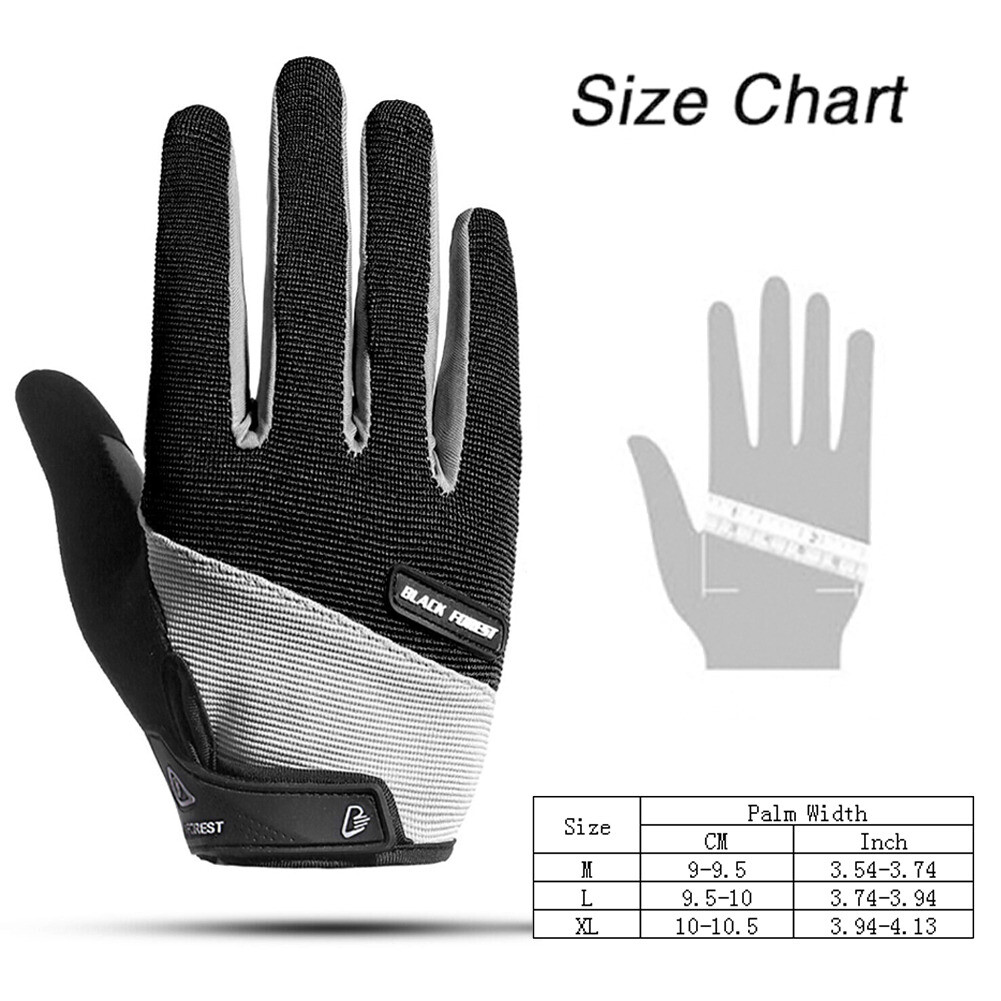 Guanti A Metà Cycling Anti Slip Traspiranti Uomini Allenamenti - Foto 9