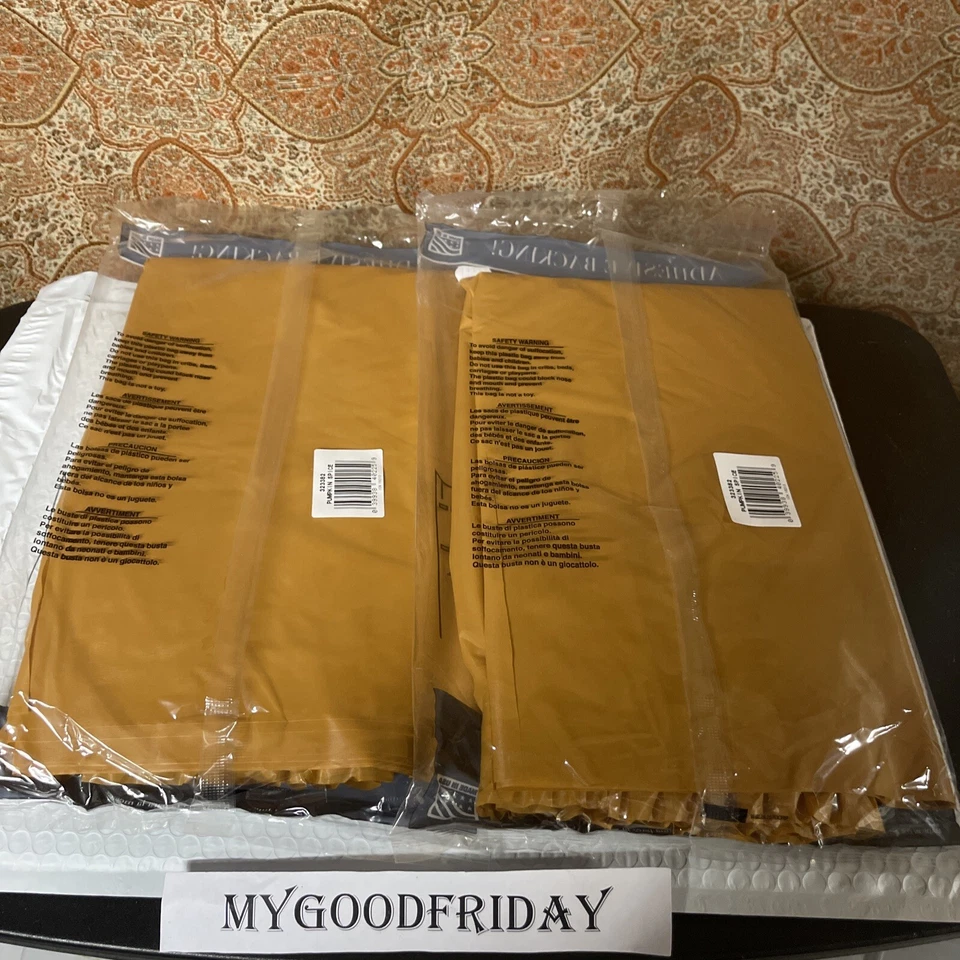 Pumpkin Spice Plastic Table Skirting 29" x 14' w/Easy Stick Tableware Supplies - Image 4 of 4