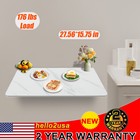 Wall Mounted Floating Folding Table Laptop Desk Home Office 27.56x15.75 in NEW