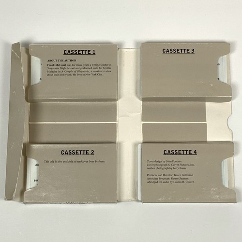 Frank McCourt: Angela's Angels - Audiobook on 4 Cassettes - Imagen 2 de 4