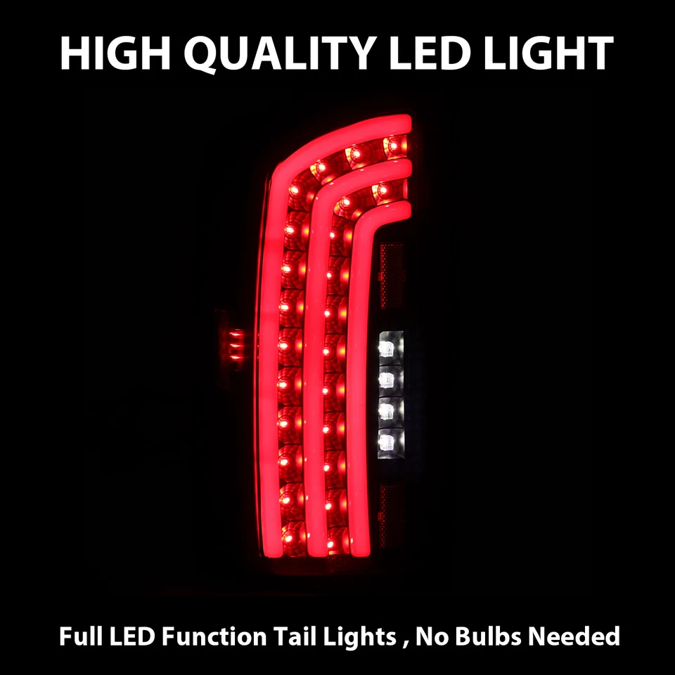 Luces traseras LED completas lámparas de freno para Dodge Ram 1500 2007-2008 07-09 2500 3500 Foto 4 de 4