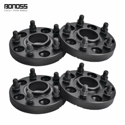 BONOSS 4Pc 20mm 25mm Wheel Spacers for Ford Jaguar Land Rover 5x108 CB63.3 M14