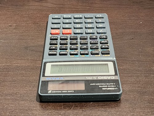 Casio FX-991S Scientific Solar Power Calculator NO COVER Scratches On Back - Picture 4 of 7
