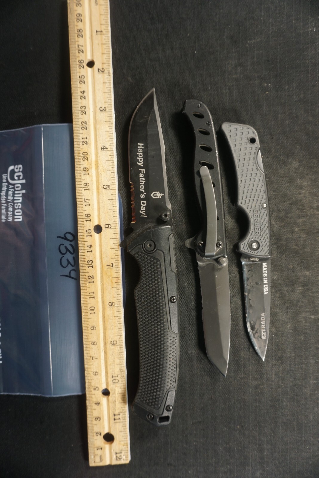 9334 Three Gerber pocket knives eBay