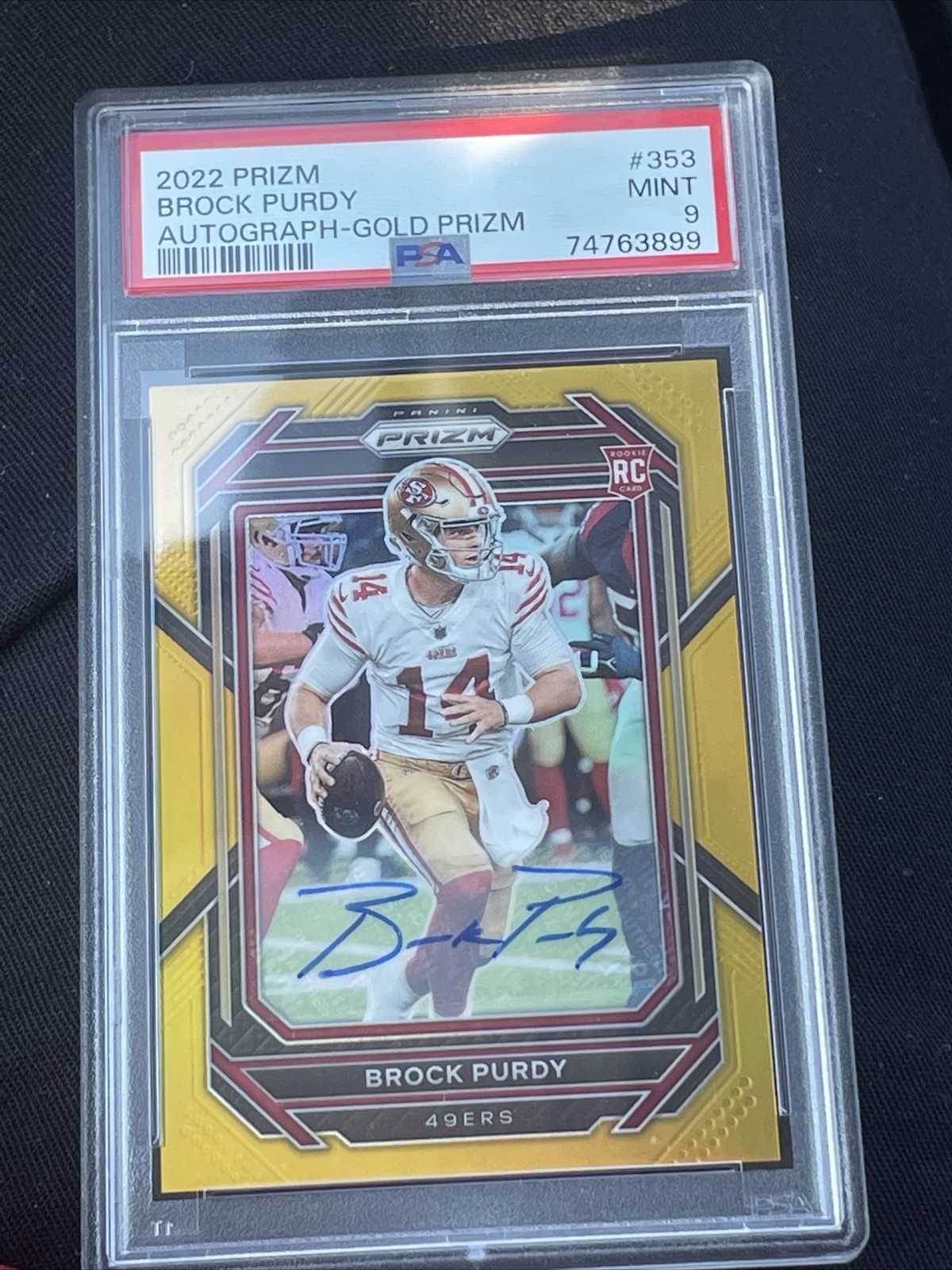 Brock Purdy Panini Select Draft Picks Youth Explosion Signatures #YEBPU Gold