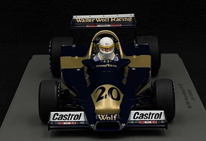 Spark WILLIAMS F1 WOLF WR1 WINNER MONACO GP 1977 SCHECKTER Spark WILLIAMS F1 WOLF WR1 WINNER MONACO GP 1977 SCHECKTER