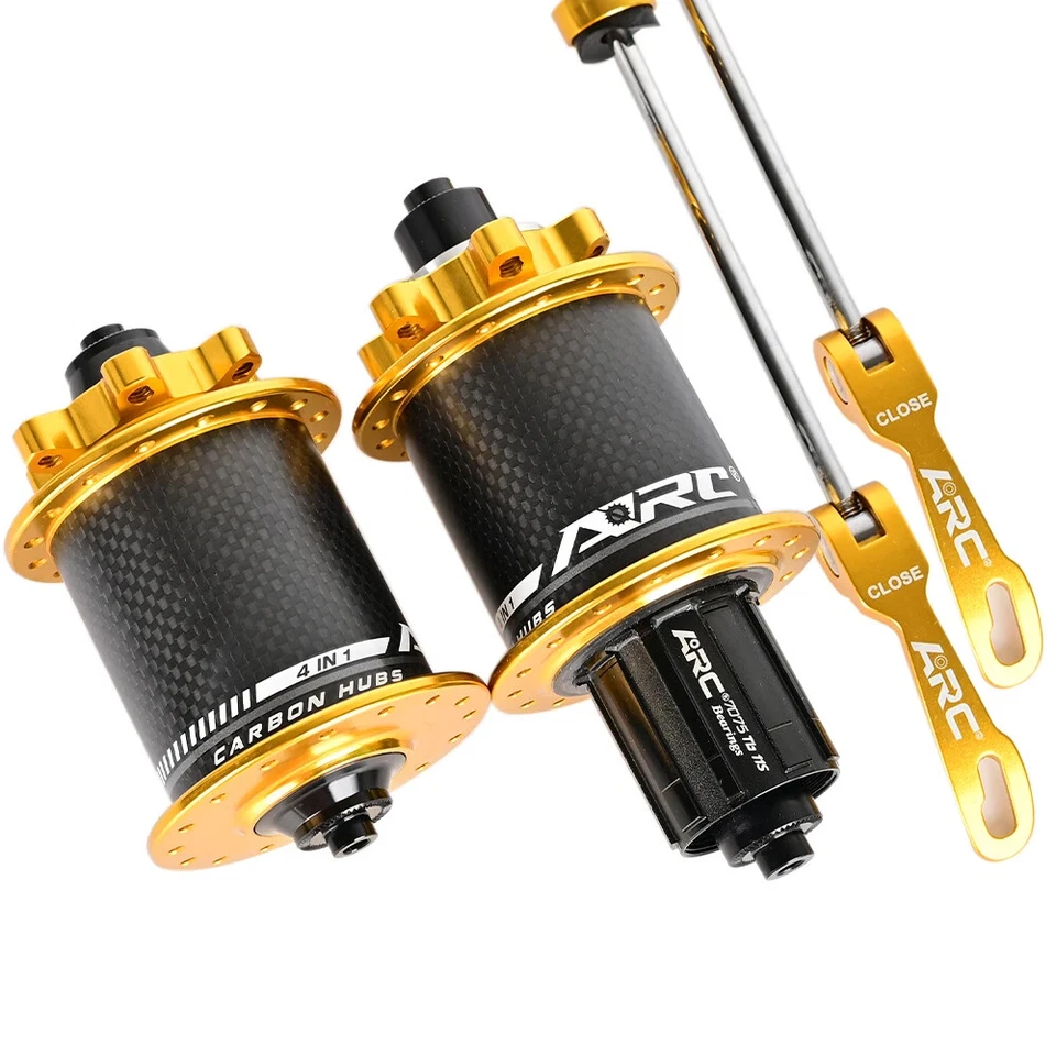 Bujes de bicicleta de montaña de fibra de carbono ARC HG XD MS 4 rodamientos sellados 6 trinquetes 114 clics  Foto 4 de 4