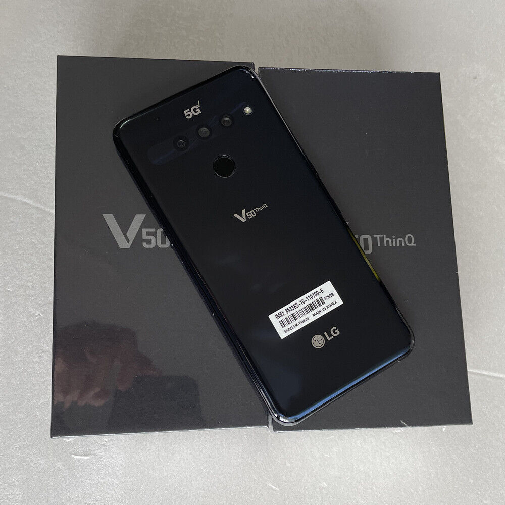 LG V50 ThinQ 5G V450VM 128GB+6GB 4G LTE Verizon Unlocked LG V50 ThinQ 5G V450VM 128GB+6GB 4G LTE Verizon Unlocked