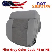 Fits 2004 2005 2006 Ford F-150 Xlt F150 Driver Side Bottom Cloth Seat Cover Gray