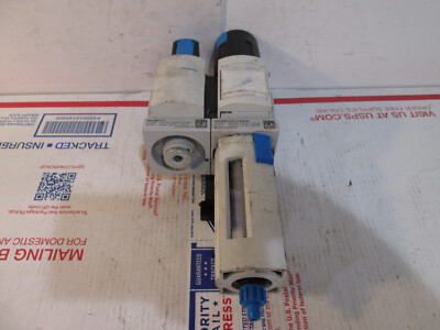 2PCS Festo Ms4-Lfr-1/4-D7-Erm-As Filter Regulator  MS4-EM1-1/4 ON / OFF VALVE
