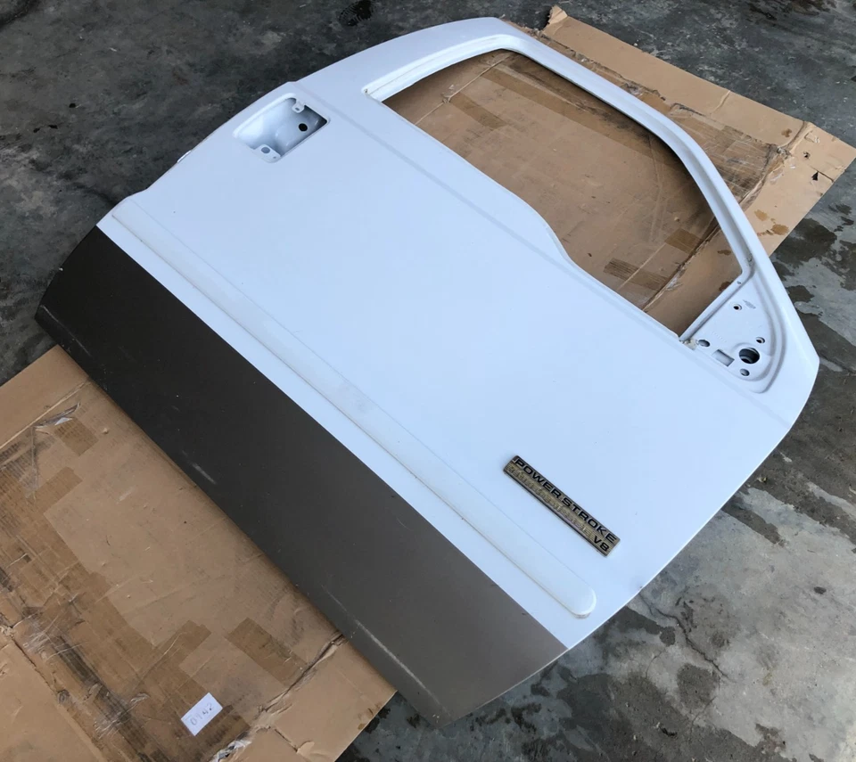 Puerta delantera Ford F250 F350 Super Duty 1999-2007 pasajero oro blanco Foto 3 de 4