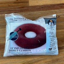 NEW Dr. Frederick's 15" Inflatable Donut Cushion For Postpartum