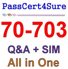 Best Exam Practice Material For 70-703 Exam Q A SIM