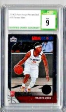 2019 -20 Panini Hoops Premium Stock Terrance Mann CSG 9  RC