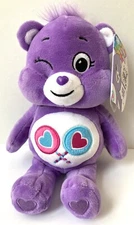 Share Bear Care Bear 9" Bean Plush Soft Huggable Material 2020 Carebear