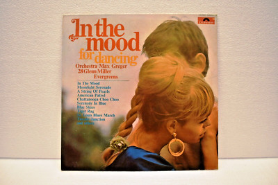 Vintage '' IN The Mood für Dancing '' Vinyl Record Orchestra Max Greger Glenn