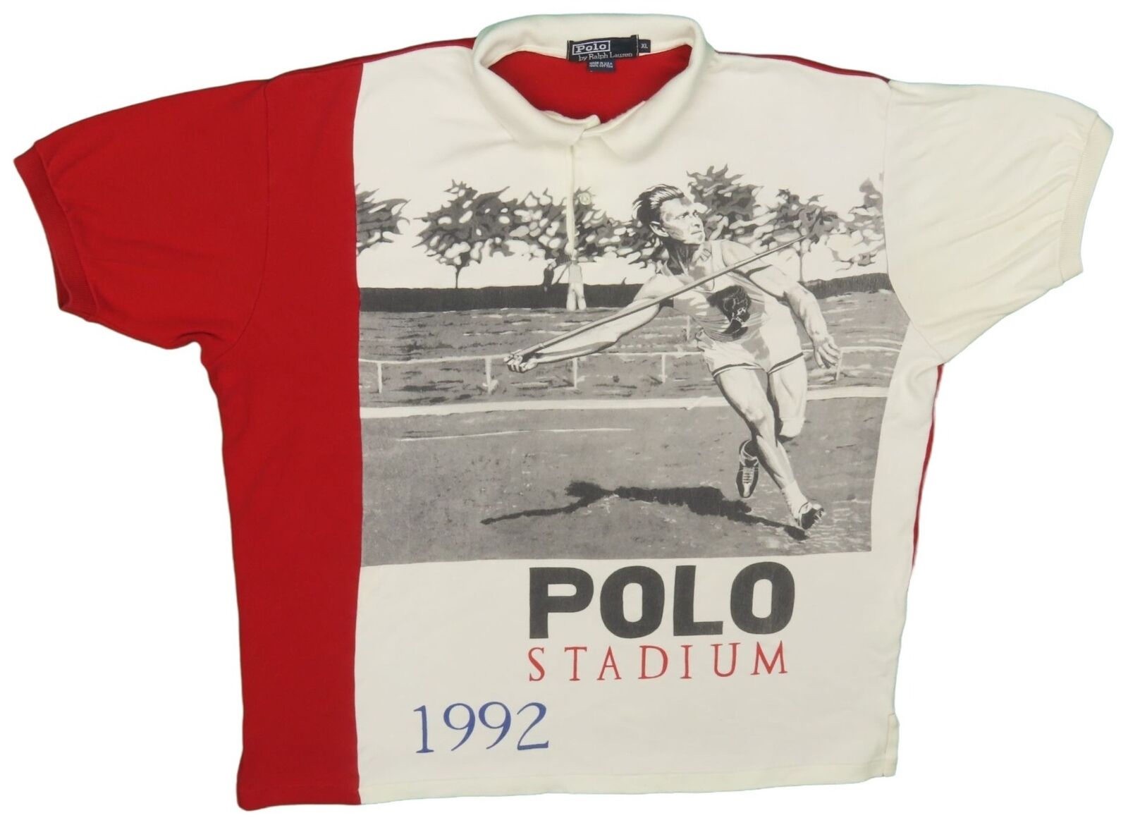 Vintage Polo Ralph Lauren Stadium 1992 Shirt Size XL