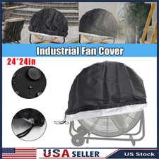 Outdoor Fan Cover Waterproof And Dustproof Fan Cover Heavy Duty Fan Cover Black