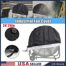 Outdoor Fan Cover Waterproof And Dustproof Fan Cover Heavy Duty Fan Cover Black