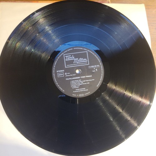 STEVIE WONDER FULFILLINGNESS FIRST FINALE VG+/VG+ VINILE LP 33 GIRI - Foto 5 di 5