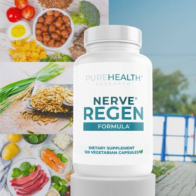 PureHealth Research Nerve Regen - for Neuropathy, Nervous System Supplements