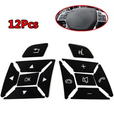 Steering Wheel Button Switch Trim Cover For Mercedes Benz C Class 2011-2013 W204