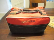 Justincase auto safety or emergency kit bag roadside emergency kit