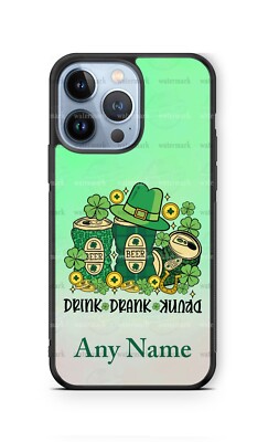 St Patrick's Day Irish Beer Personalized Phone Case Cover for iPhone Samsung