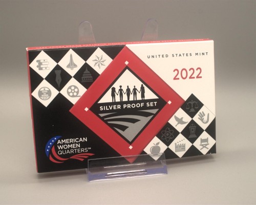 2022 U.S. Mint American Women Silver Quarter Proof Set - 5 Coin Set with COA - 第 1/4 張圖片