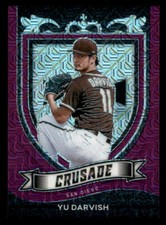 2021 Panini Chronicles Crusade Purple Mojo #7 Yu Darvish SN #/99