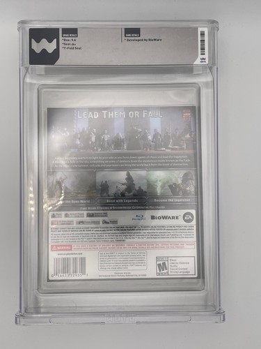 Dragon Age Inquisition PlayStation 3 PS3 NSTC Versión EE. UU. WATA 9.6 A+ Pop 1 - Imagen 5 de 5