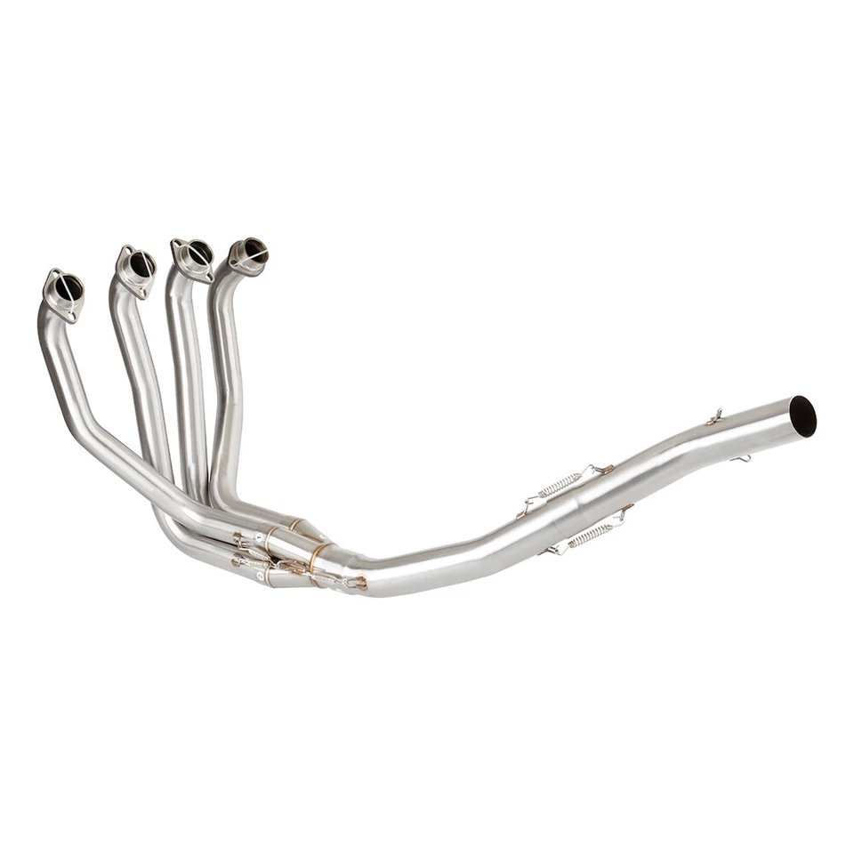 For Kawasaki Ninja ZX-7R ZX 7R 96-03 Motorcycle Exhaust Muffler Header Link Pipe Foto 4 de 4