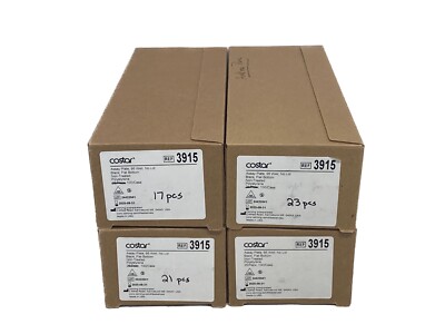 (86) CORNING 96-Well PS Black Assay Microplates Flat-Bottom Non-Sterile 3915