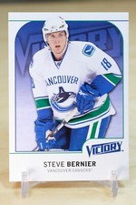 2009-10 UD Victory Swedish Base #192 Steve Bernier - Vancouver Canucks