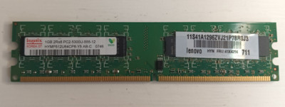 1GB Hynix HYMP512U64CP8-Y5 AB-C DDR2-667 PC2-5300 Desktop Computer Arbeitsspeicher PC RAM