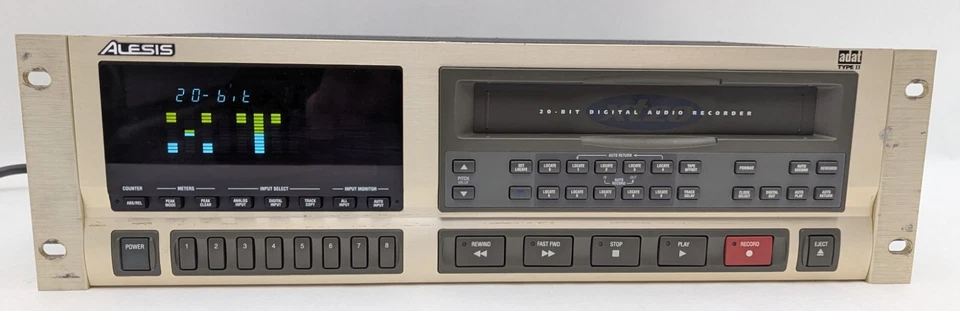 Vintage ALESIS ADAT XT20 Multi-Track Digital Audio Recorder - For Parts/Repair - Image 3 of 4