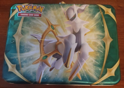 Pokemon TCG Spring 2022 ARCEUS Collectors Chest Lunchbox! As Is! Please ...