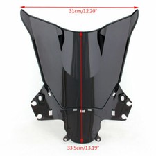 🛡️ Parabrisas Delantero Moto Negro | Fit Honda CBR250R 2011-2013 | Estilo Deportivo | BfyefgAU