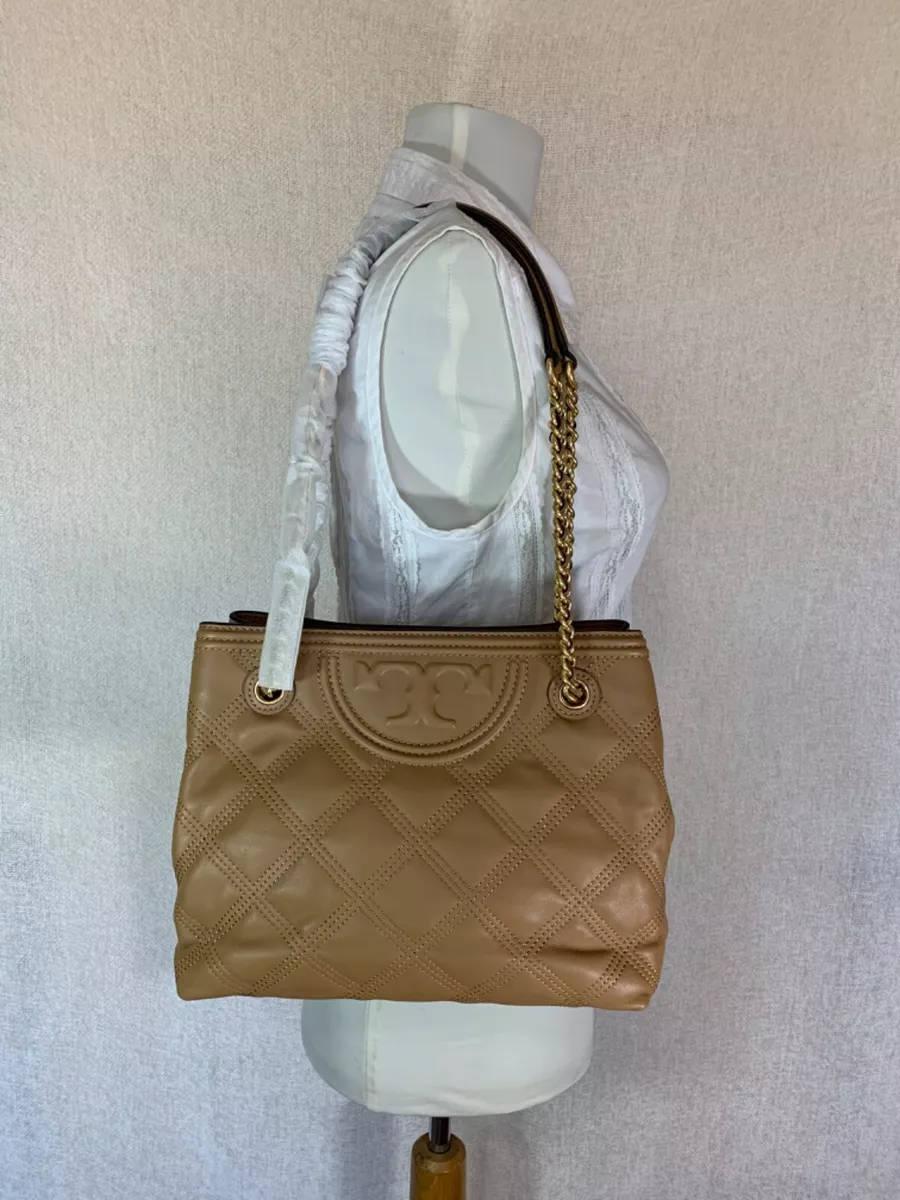 Fleming soft leather mini tote bag by Tory Burch