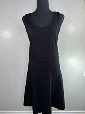 Marc by Marc Jacobs women's sleeveless black A-line Dress Sz L