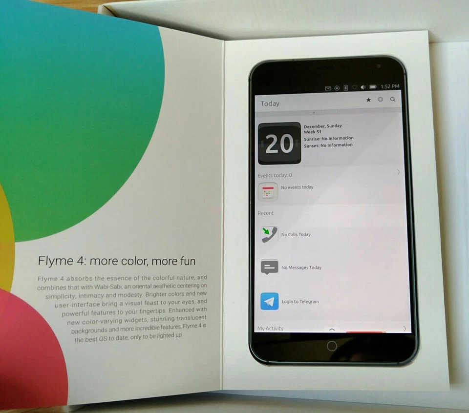 TELÉFONO INTELIGENTE PRIVACIDAD MEIZU MX4 EDICIÓN UBUNTU DESGOOGLED SEGURIDAD 4G PROTESTA 20,7M Foto 3 de 4