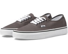 NIB- VANS Atwood Canvas - Pewter/White- Skateboard Shoes- Men's SIZE 7.5